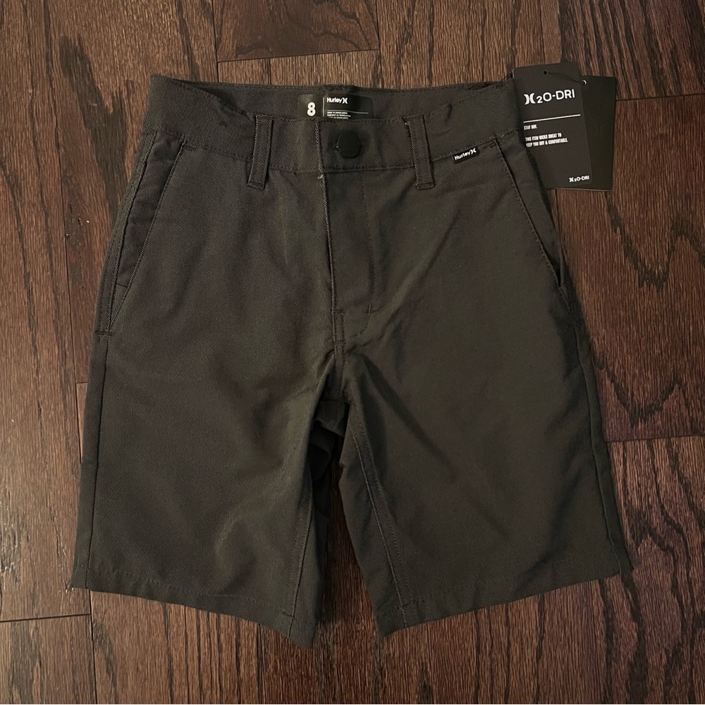 Boys Hurley Shorts Dark Gray NEW Size 8
